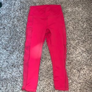 fabletics oink 7-8 length power hold leggings